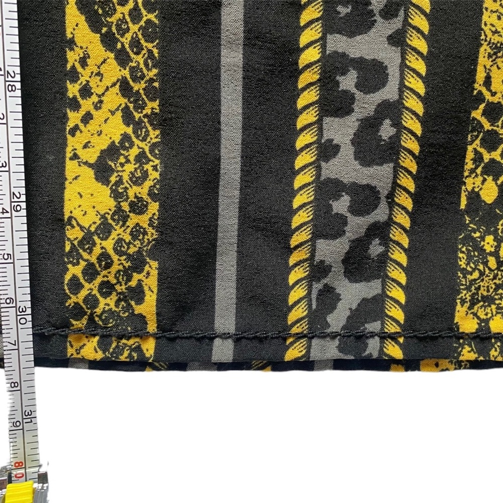 Vintage Single Stitch Patterned Button Up - image 5